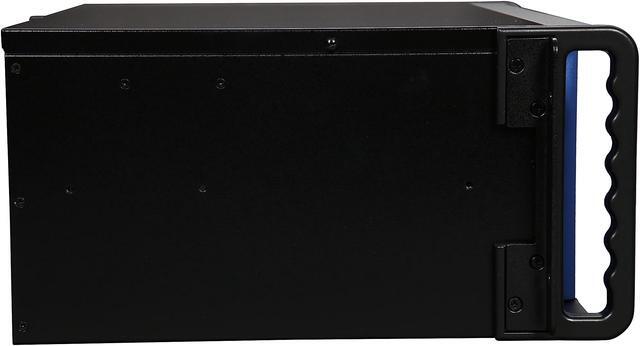Alt view image 4 of 7 - iStarUSA D-400S3SE Black Aluminum / Steel 4U Rackmount Ultra Compact Chassis