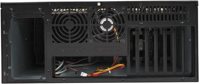 Alt view image 4 of 7 - iStarUSA D-400SE Black Aluminum / Steel 4U Rackmount Compact Stylish Chassis 4 External 5.25" Drive Bays