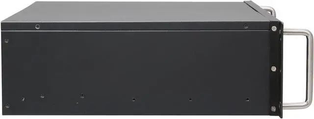 Alt view image 3 of 7 - iStarUSA D-314-MATX Black 3U Rackmount Chassis ATX Power Supply Compatible