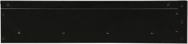 Alt view image 3 of 7 - iStarUSA D-230HN-T Black Aluminum / Steel 2U Rackmount Compact 3x 3.5" Bay Trayless Hotswap Server Case - Black HDD Handle