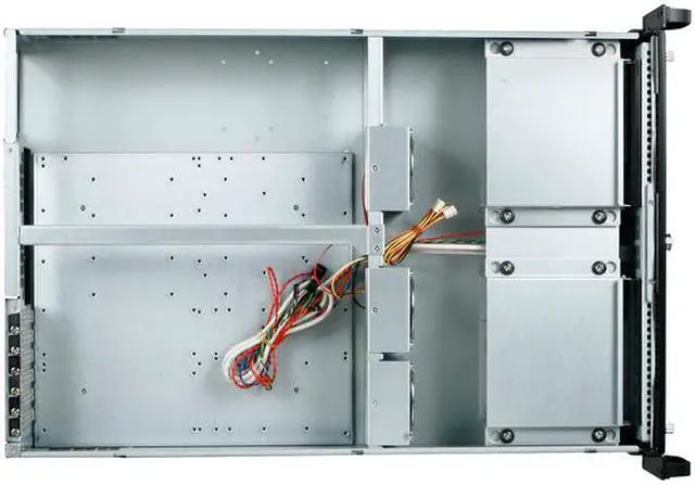 Alt view image 7 of 8 - iStarUSA E Storm RG-2210 Black Heavy-duty SECC 1.6mm Cold-rolled Steel 2U Rackmount Rugged High Performance Server Case 2 External 5.25" Drive Bays