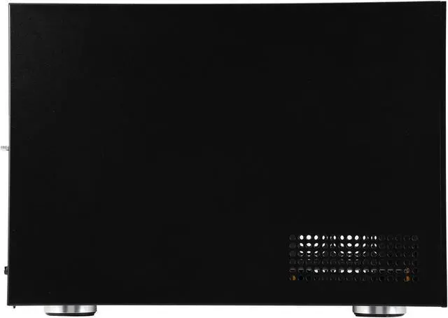 Alt view image 3 of 7 - iStarUSA S-35-DE5BL Black Aluminum / Steel Tower Compact Stylish 5x 3.5" Hotswap Trayless mini-ITX Tower - Blue HDD Handle