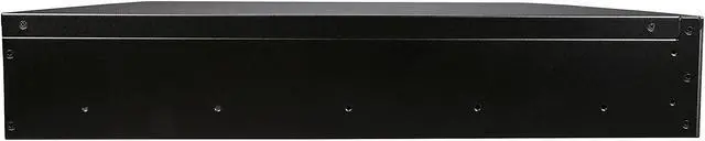Alt view image 4 of 9 - iStarUSA D-260HN Black Aluminum 2U Rackmount Compact 6x 3.5" Bay Trayless Hotswap microATX Chassis