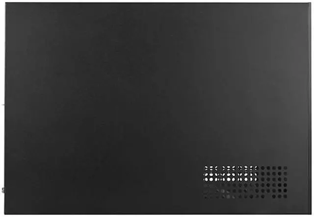 Alt view image 2 of 4 - iStarUSA S-35-3DE1RD Black Aluminum / Steel Tower Compact Stylish 3x 3.5" Hotswap Trayless mini-ITX Tower - Red HDD Handle