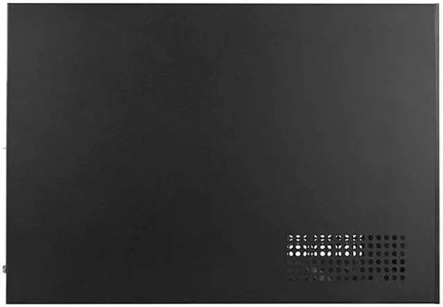 Alt view image 2 of 4 - iStarUSA S-35-DE4BK Black Aluminum / Steel Tower Compact Stylish 4 x 3.5" Hotswap Trayless mini-ITX Tower - Black HDD Handle