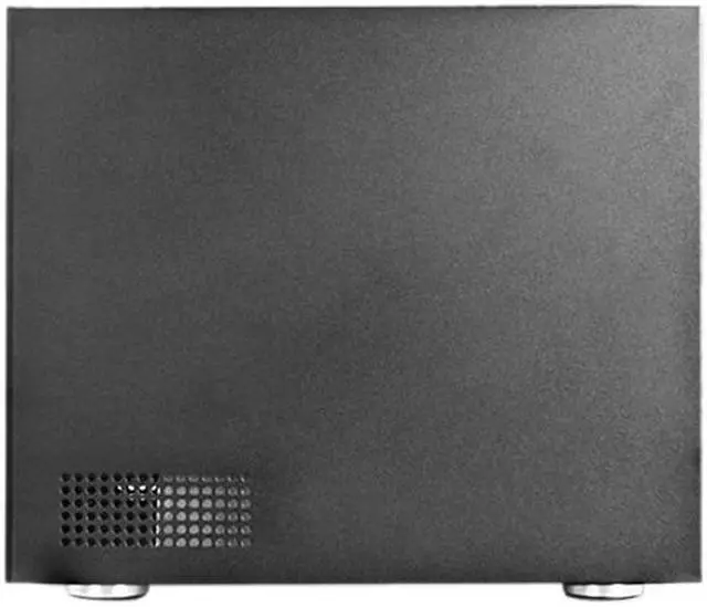 Alt view image 3 of 4 - iStarUSA S-46-DE6BK Black SECC 0.8mm Tower Compact Stylish 6x 3.5" Hotswap Trayless mini-ITX Tower BLACK