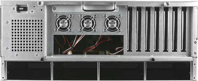 Alt view image 3 of 5 - iStarUSA V-4-M24SA-RF Aluminum / Steel 4U Rackmount Build-to-Order - 4U 24-Bay Storage Server Rackmount Chassis