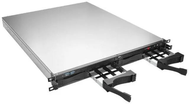 Alt view image 5 of 6 - iStarUSA U-140SS 1U 4-Bay Storage Server Rackmount Chassis