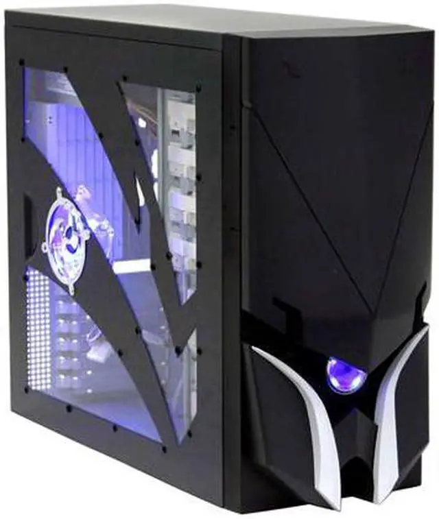 Main image of Sunbeam Samurai IC-SA-BA Black Steel ATX Mid Tower Computer Case