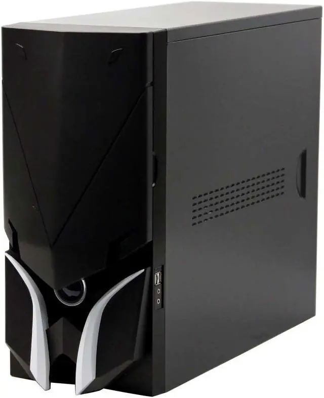 Alt view image 3 of 15 - Sunbeam Samurai IC-SA-BA Black Steel ATX Mid Tower Computer Case