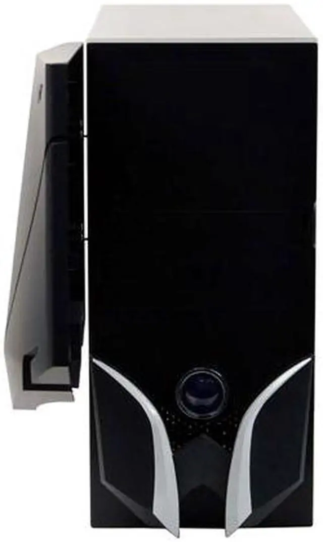 Alt view image 4 of 15 - Sunbeam Samurai IC-SA-BA Black Steel ATX Mid Tower Computer Case