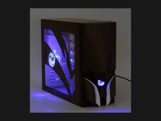 Alt view image 13 of 15 - Sunbeam Samurai IC-SA-BA Black Steel ATX Mid Tower Computer Case