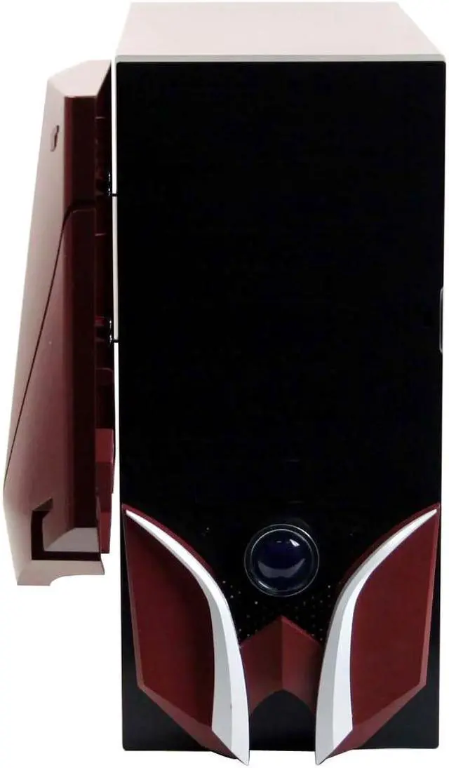 Alt view image 4 of 15 - Sunbeam Samurai IC-SA-R Red Steel ATX Mid Tower Computer Case