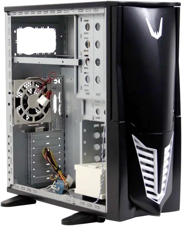Alt view image 7 of 16 - Sunbeam Transformer IC-TR-US-BA-WOPSU Black Steel ATX Full Tower Computer Case
