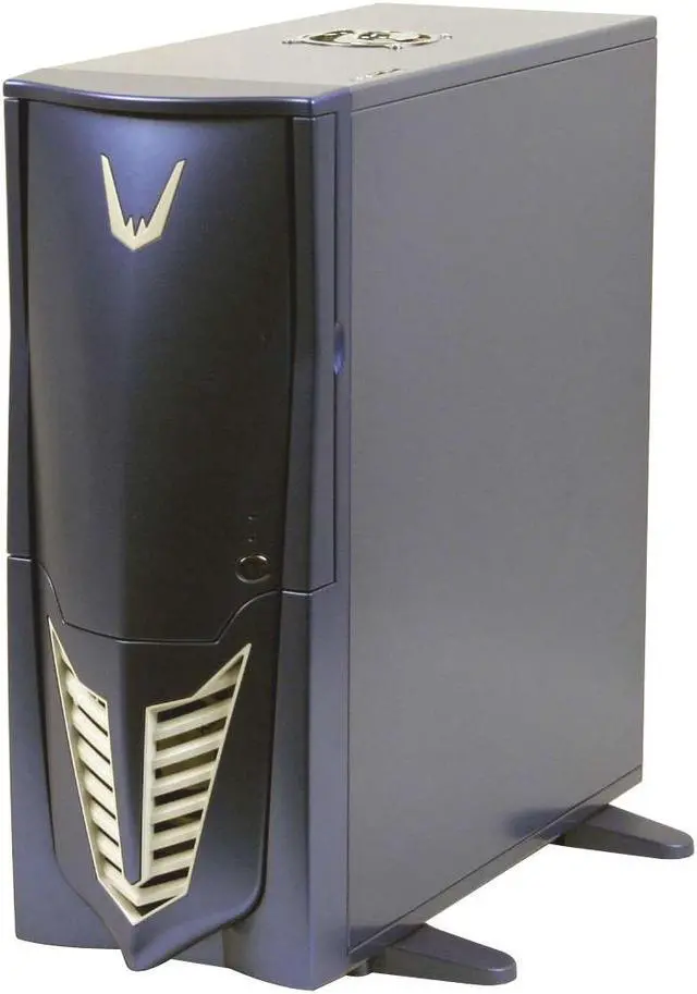 Alt view image 3 of 16 - Sunbeam Transformer IC-TR-B Blue Steel ATX Full Tower Computer Case