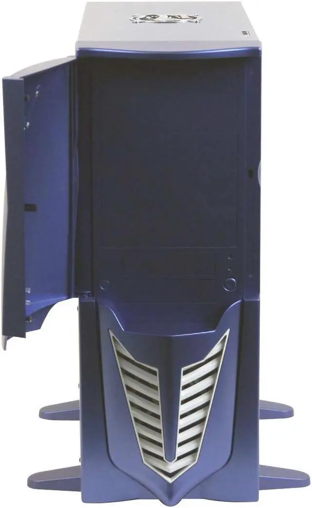 Alt view image 4 of 16 - Sunbeam Transformer IC-TR-B Blue Steel ATX Full Tower Computer Case
