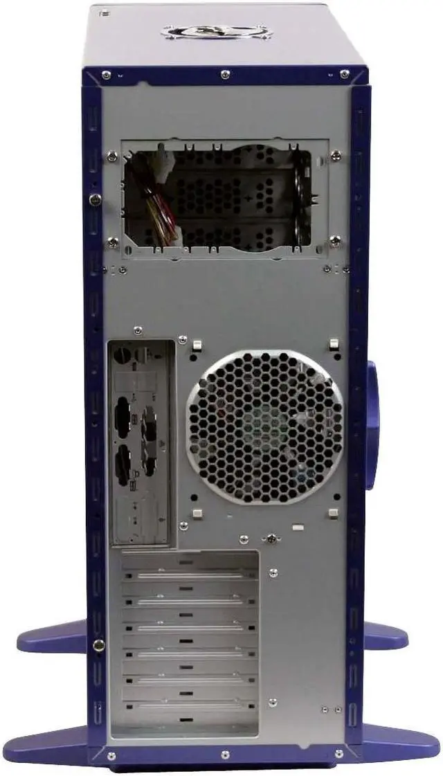 Alt view image 13 of 16 - Sunbeam Transformer IC-TR-B Blue Steel ATX Full Tower Computer Case