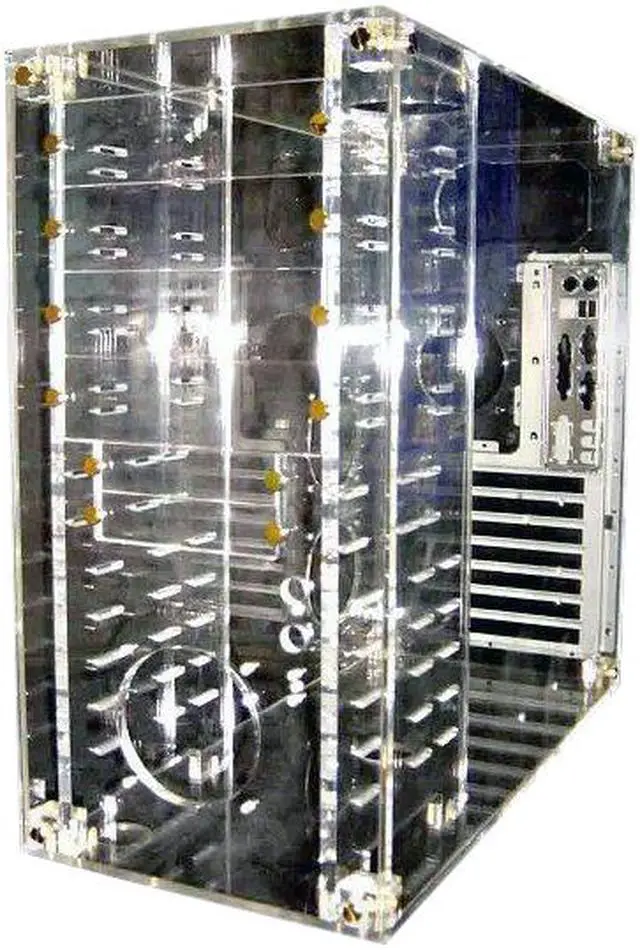 Main image of Sunbeam ACIII-T Transparent Clear Acrylic ATX Mid Tower Computer Case