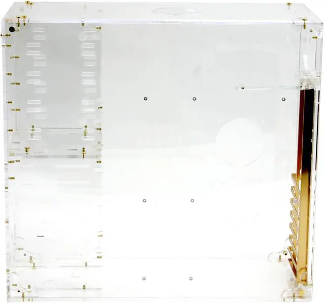 Alt view image 5 of 11 - Sunbeam LAC-BHUVB Transparent 5.0 & 8.0mm thick acrylic panels ATX Mid Tower Computer Case - OEM