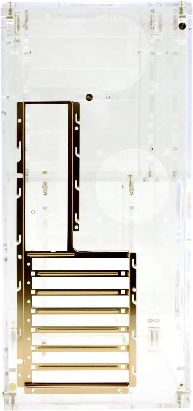 Alt view image 6 of 11 - Sunbeam LAC-BHUVB Transparent 5.0 & 8.0mm thick acrylic panels ATX Mid Tower Computer Case - OEM
