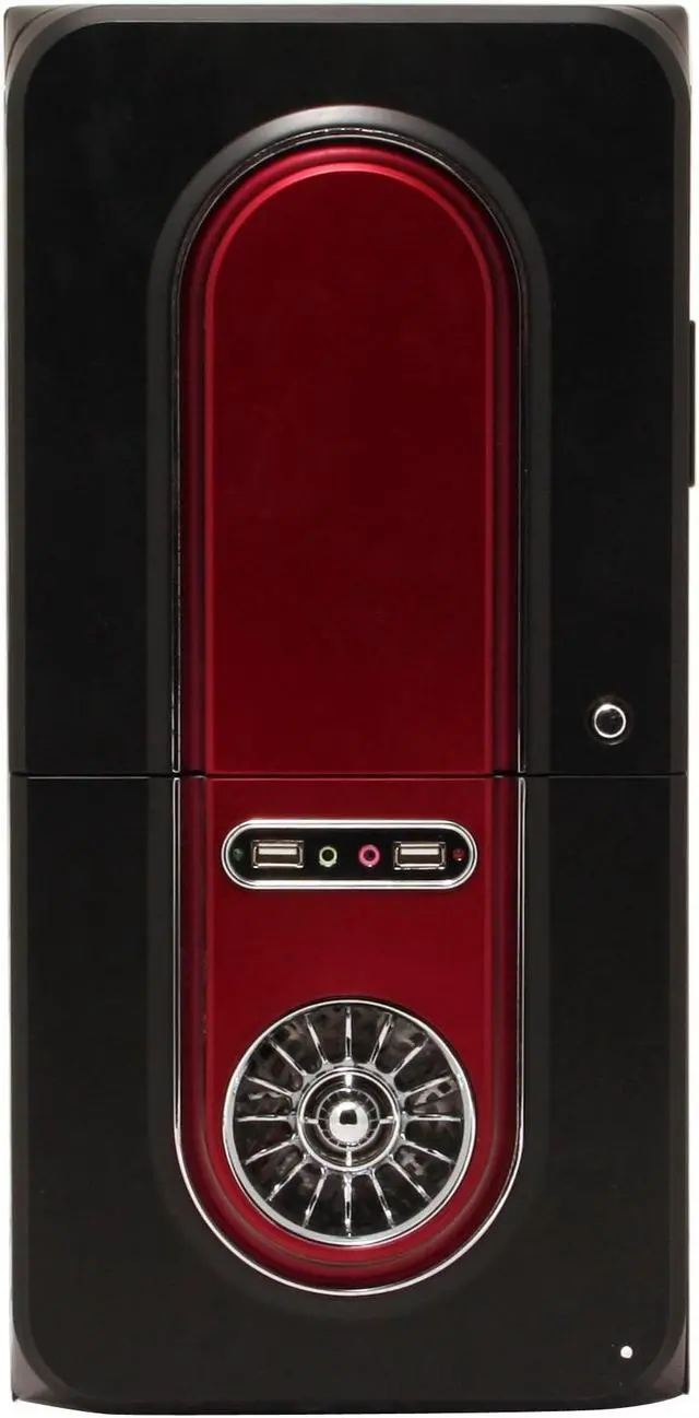 Alt view image 3 of 15 - Sunbeam IC-XTB-BK Black Steel ATX Mid Tower Computer Case ATX 450W Silent Power Supply Power Supply