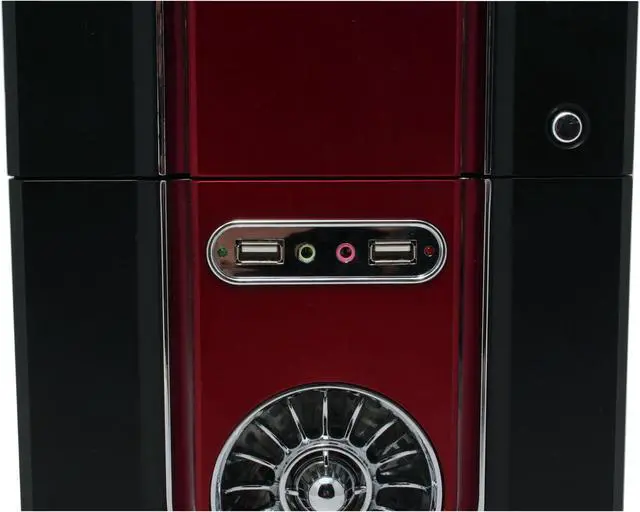 Alt view image 5 of 15 - Sunbeam IC-XTB-BK Black Steel ATX Mid Tower Computer Case ATX 450W Silent Power Supply Power Supply