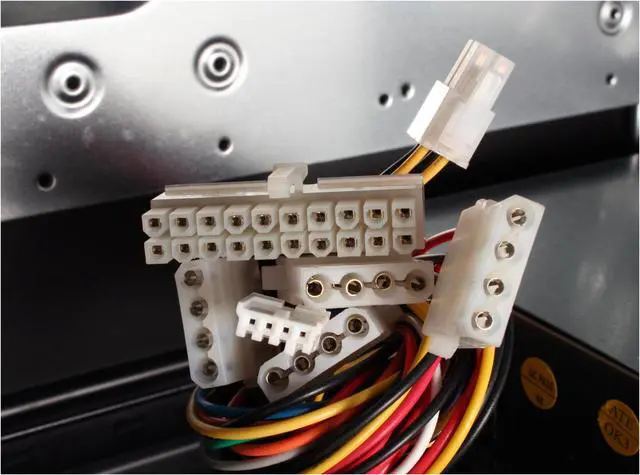 Alt view image 13 of 15 - Sunbeam IC-XTB-BK Black Steel ATX Mid Tower Computer Case ATX 450W Silent Power Supply Power Supply