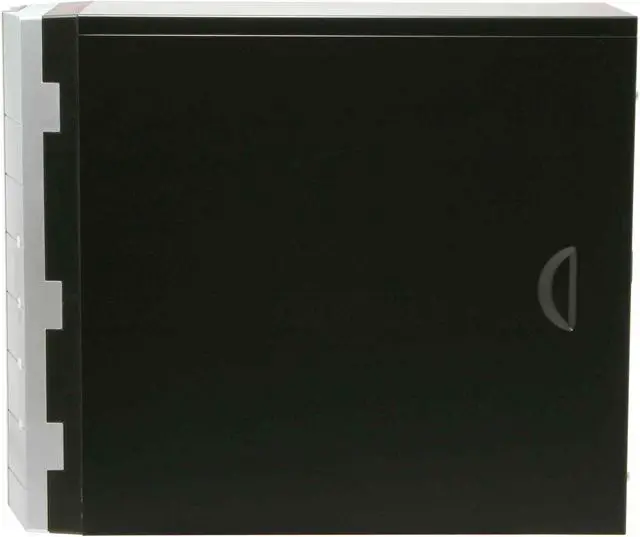 Alt view image 7 of 19 - Sunbeam IC-SS-US-SVBK Silver/Black Steel ATX Mid Tower Computer Case 450W Power Supply