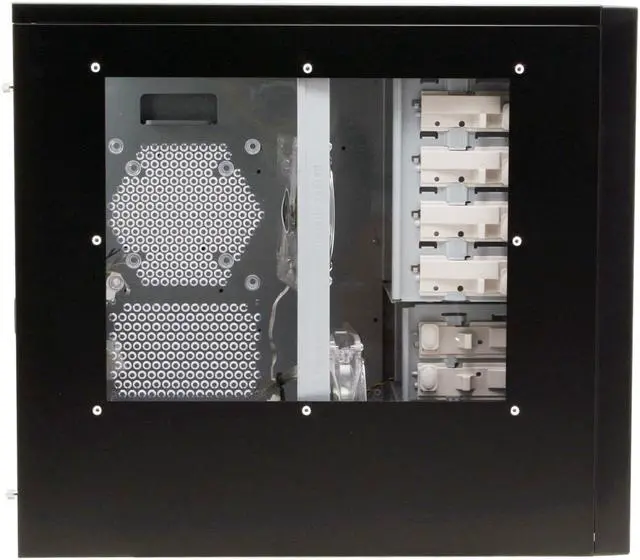 Alt view image 5 of 13 - Sunbeam Freezing-Storm IC-FS-BK Black Steel ATX Mid Tower Computer Case