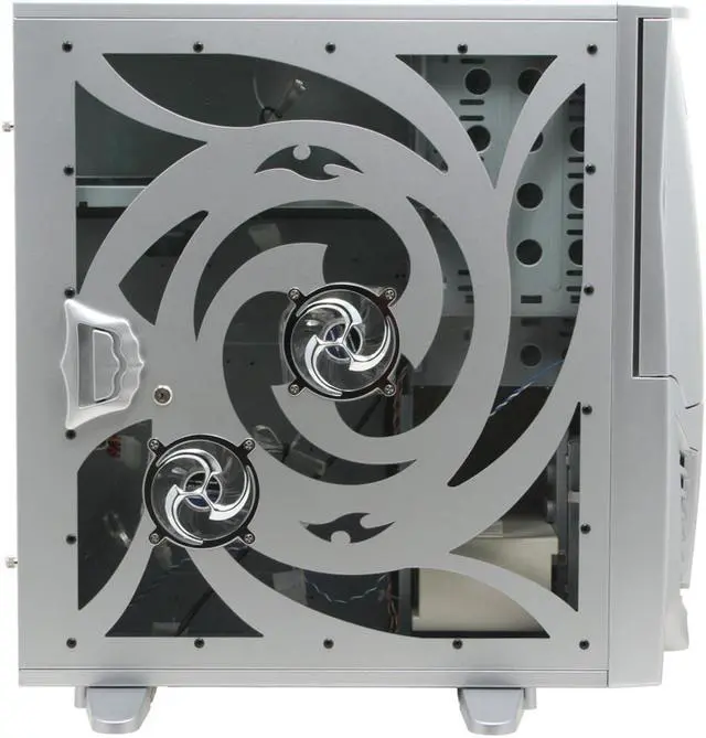 Alt view image 7 of 16 - Sunbeam Transformer IC-TR-SV Silver Steel ATX Full Tower Computer Case