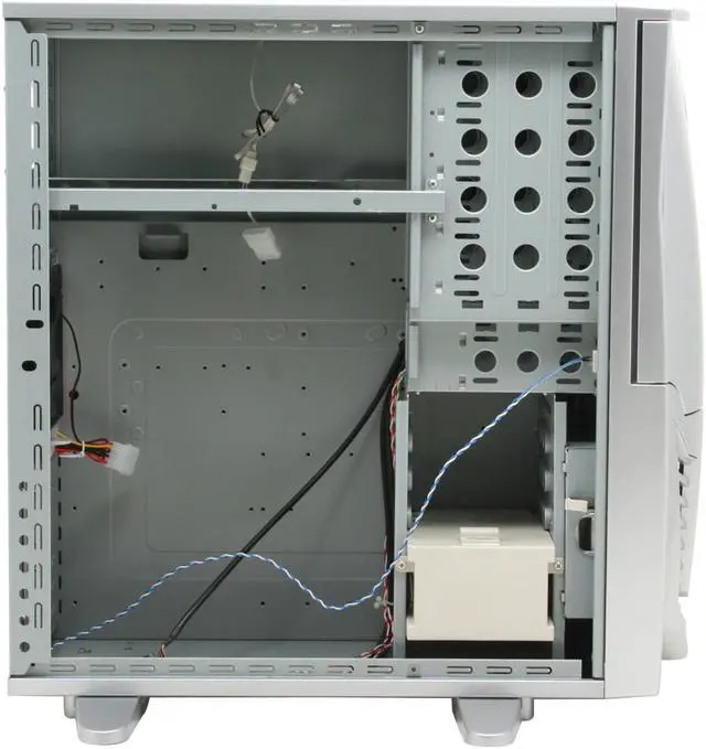 Alt view image 9 of 16 - Sunbeam Transformer IC-TR-SV Silver Steel ATX Full Tower Computer Case