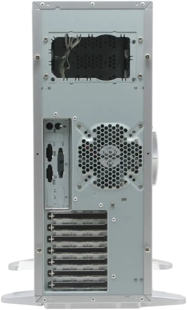 Alt view image 13 of 16 - Sunbeam Transformer IC-TR-SV Silver Steel ATX Full Tower Computer Case