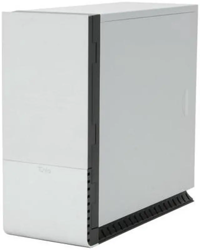 Alt view image 2 of 15 - Tuniq 3 IC-TQ3-US-SVBK Black/ Silver Aluminum front bezel, 0.8mm SECC chassis ATX Mid Tower Computer Case