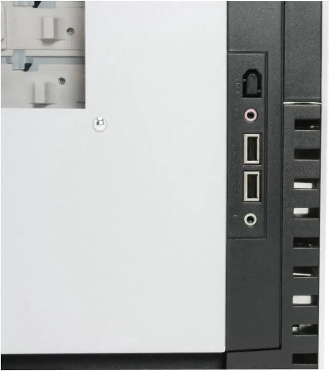 Alt view image 5 of 15 - Tuniq 3 IC-TQ3-US-SVBK Black/ Silver Aluminum front bezel, 0.8mm SECC chassis ATX Mid Tower Computer Case