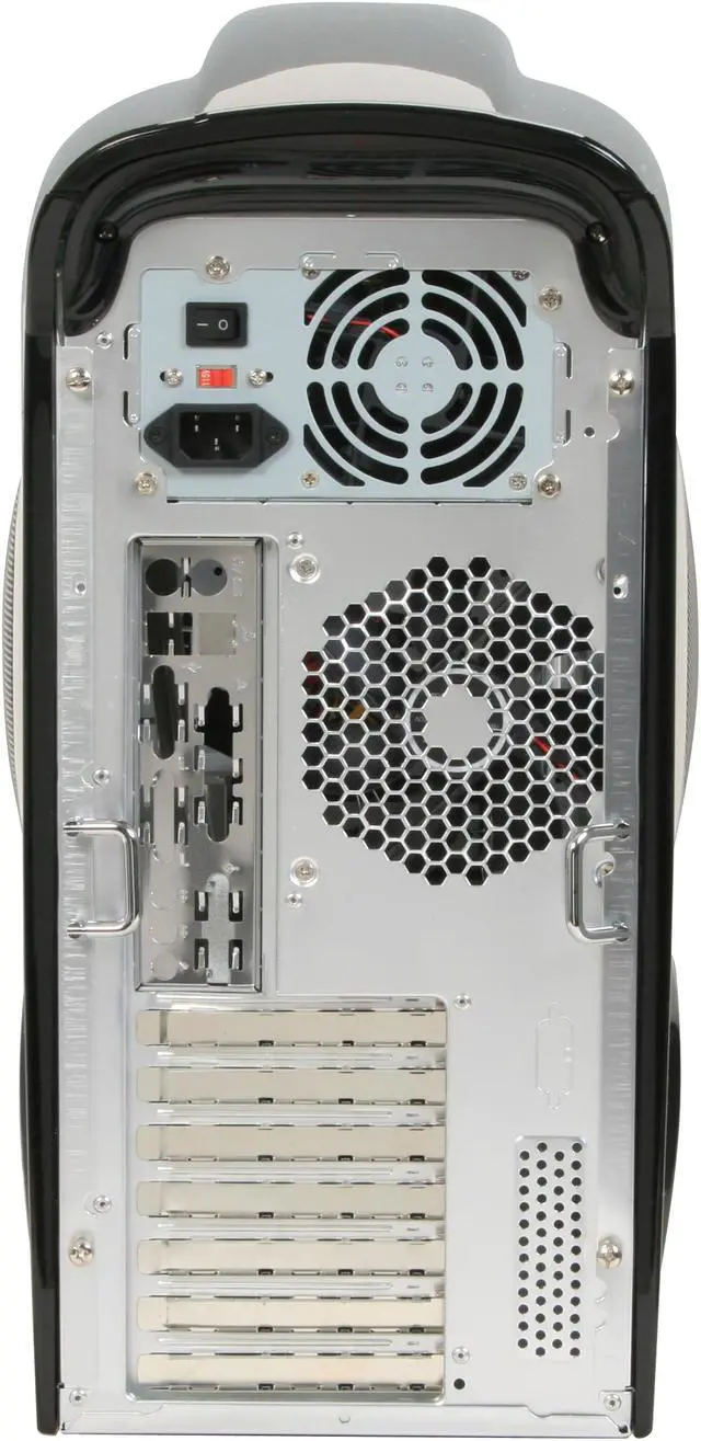 Alt view image 11 of 12 - Sunbeam Automaton IC-AUT-US-BK Black Aluminum ATX Mid Tower Computer Case 450W Power Supply