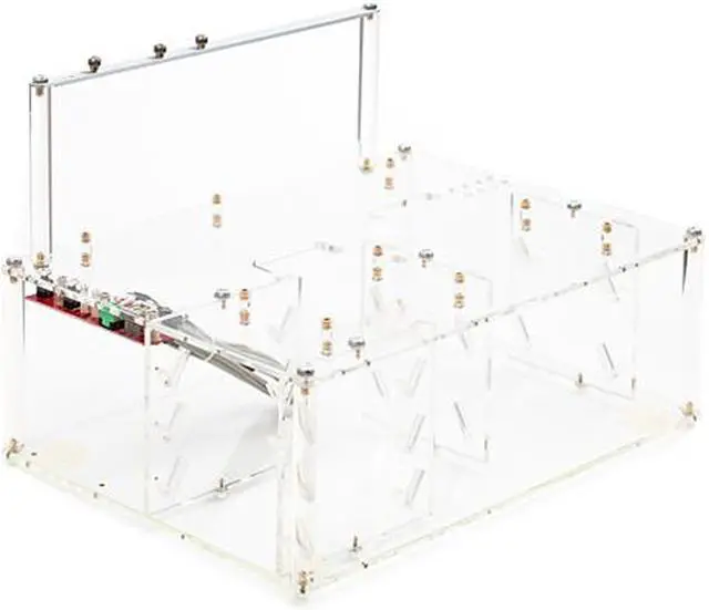 Main image of Sunbeam ACTS-T Transparent Clear Acrylic ATX Desktop Ultra Tech Station Acrylic Case