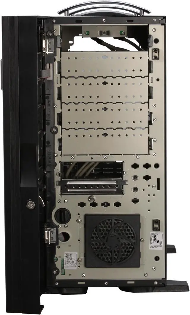 Alt view image 4 of 13 - Titan Water case TWC-A88/AB Black Aluminum ATX Mid Tower Computer Case