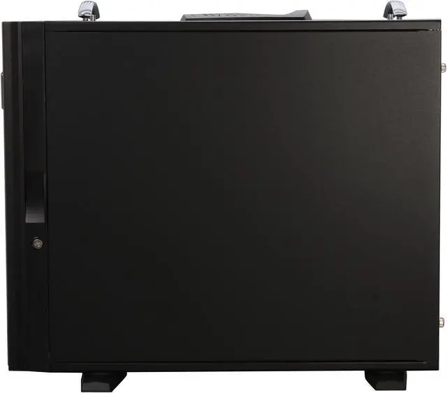 Alt view image 11 of 13 - Titan Water case TWC-A88/AB Black Aluminum ATX Mid Tower Computer Case