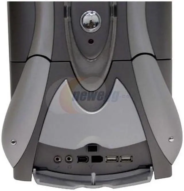 Alt view image 3 of 11 - KINGWIN MTX425SW Silver/Gray Steel ATX Mid Tower Computer Case 420W Power Supply