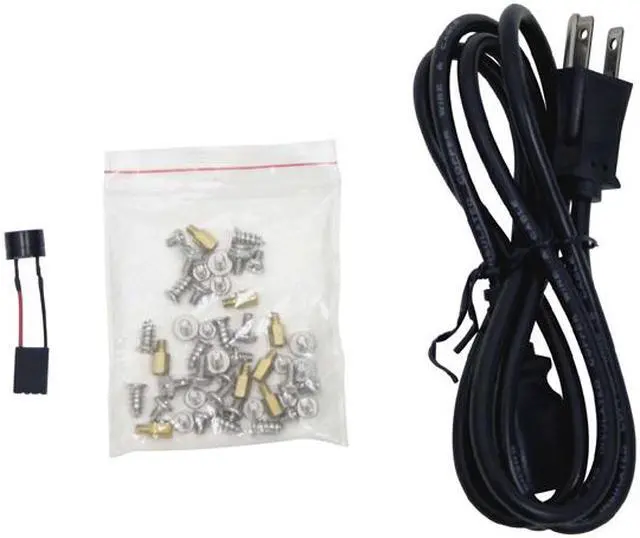 Alt view image 9 of 11 - KINGWIN MTX425SW Silver/Gray Steel ATX Mid Tower Computer Case 420W Power Supply