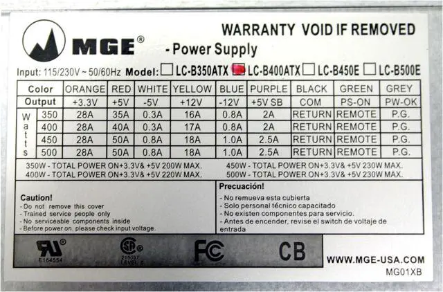 Alt view image 9 of 10 - MGE SIDEWINDER CA-SIDEWINDER-K Black/Red Steel ATX Mid Tower Computer Case 400W Power Supply
