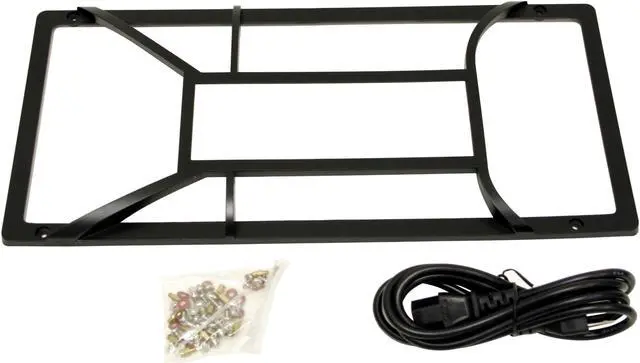 Alt view image 10 of 12 - MGE Viper CA-VIPER-RK Red/Black 0.7mm SECC ATX Mid Tower Computer Case 500W Dual Fan SATA Ready, AMD/INTEL Power Supply