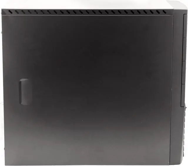 Alt view image 5 of 12 - MGE SOHO H1 CASOHO-H1-K Black/Silver Steel ATX Mid Tower Computer Case 400W Power Supply