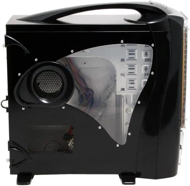 Alt view image 5 of 16 - XG Dragon CA-DRG-K-B2 Black 1.2mm Aluminum alloy ATX Mid Tower Computer Case 500W, Active PFC Power Supply