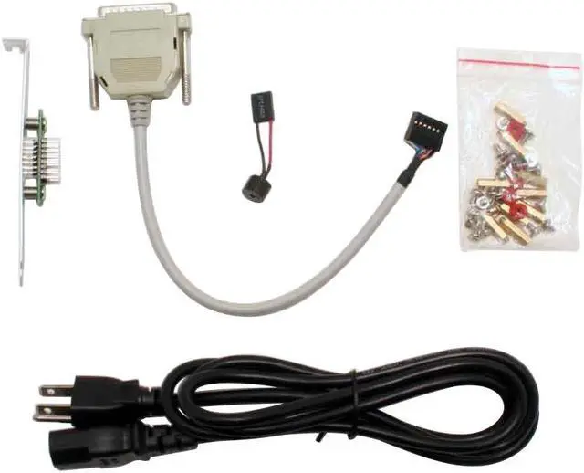 Alt view image 11 of 13 - MGE CA-EC1-S Silver Aluminum ATX Full Tower Computer Case 450W Power Supply