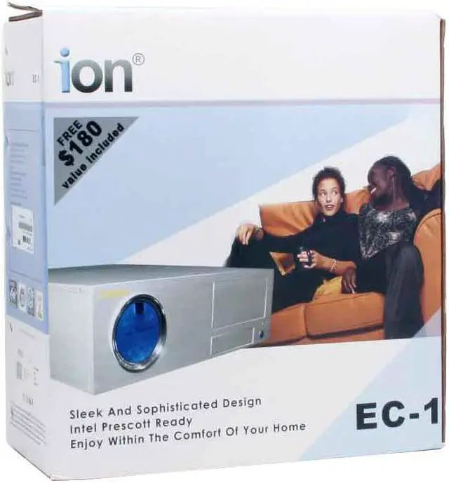 Alt view image 13 of 13 - MGE CA-EC1-S Silver Aluminum ATX Full Tower Computer Case 450W Power Supply