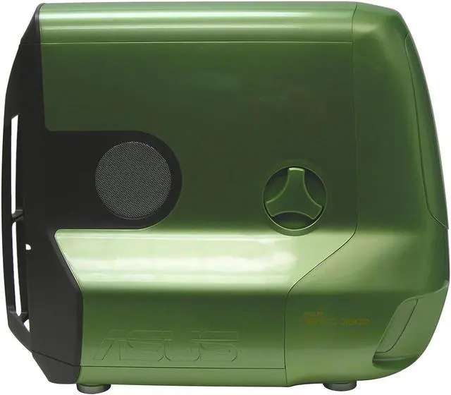 Alt view image 3 of 11 - ASUS VENTO 3600 Green Steel / Plastic ATX Mid Tower Computer Case