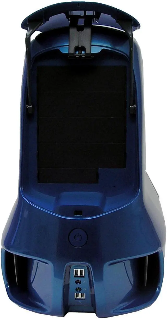 Alt view image 4 of 13 - ASUS VENTO 3600 Blue Steel ATX Mid Tower Computer Case