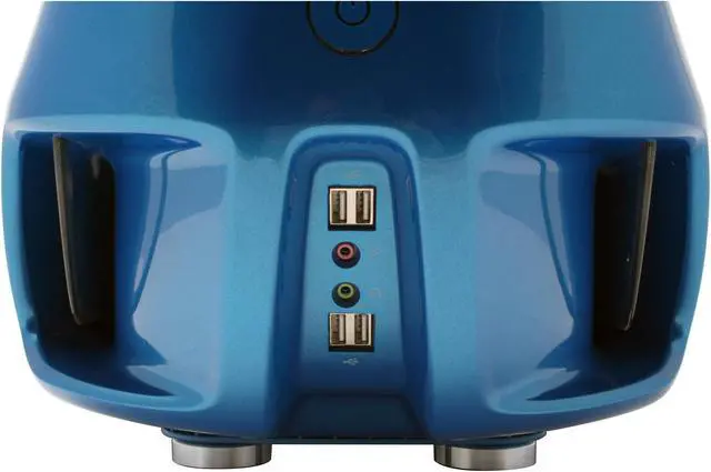 Alt view image 5 of 13 - ASUS VENTO 3600 Blue Steel ATX Mid Tower Computer Case