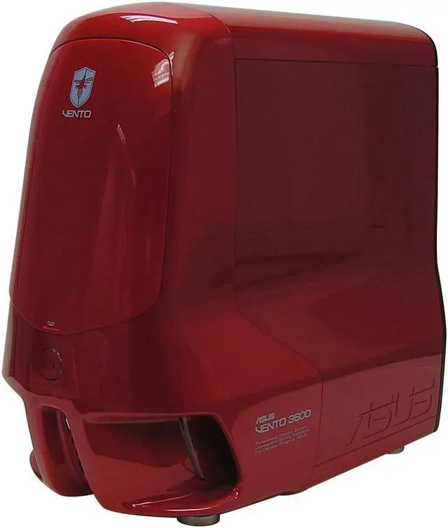 Alt view image 4 of 9 - ASUS VENTO 3600 Red Steel ATX Mid Tower Computer Case
